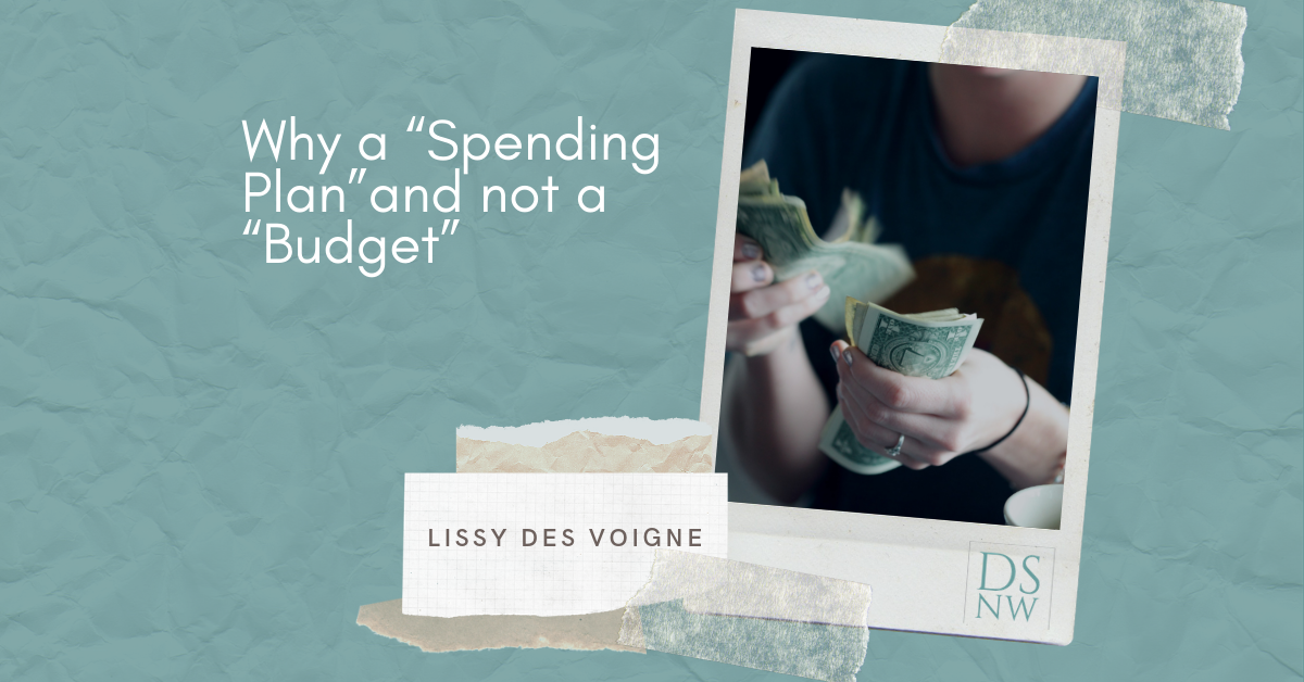 Why a “Spending Plan”and not a “Budget” | Divorce Strategies Northwest