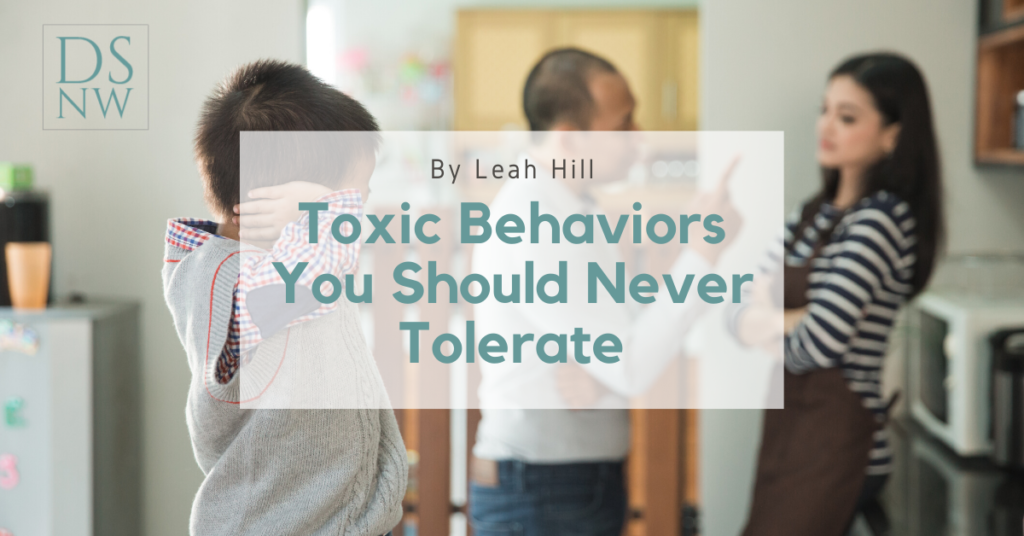 Toxic Behaviors You Should Never Tolerate | Divorce Strategies Northwest