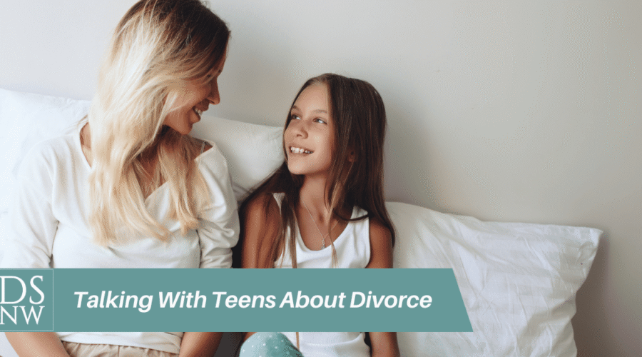 Talking To Teens About Divorce